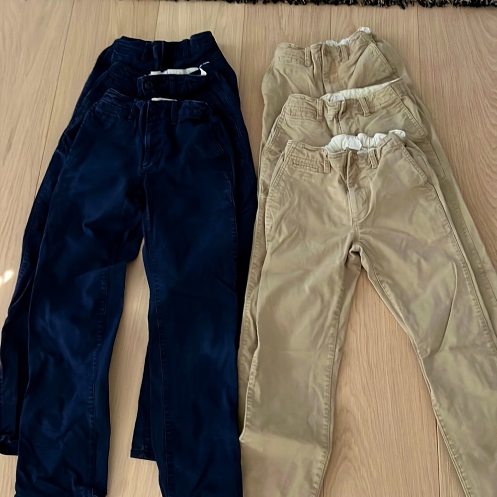 6 Gap uniform pants